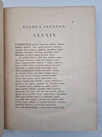 VIRGIL. Publi Virgili Maronis Bucolica, Georgica,...