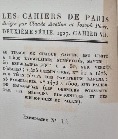 GREEN, Julien. A collection of 6 works, including...