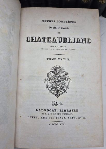 CHATEAUBRIAND, François-René de. Complete...