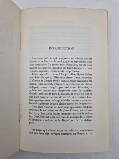 SAINT-EXUPERY, Antoine de. A Meaning to Life.

First...