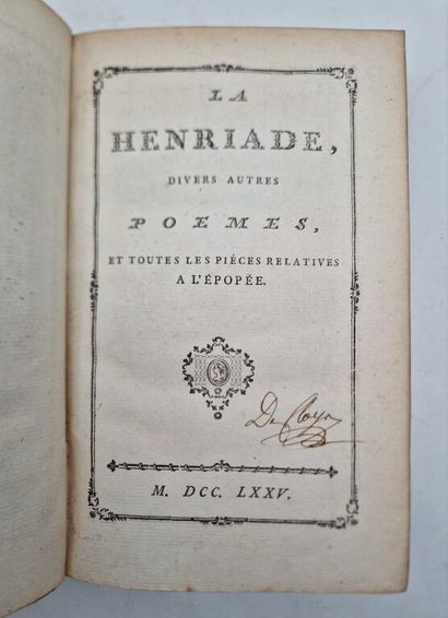 VOLTAIRE. The Works of Mr. de Voltaire.



A...