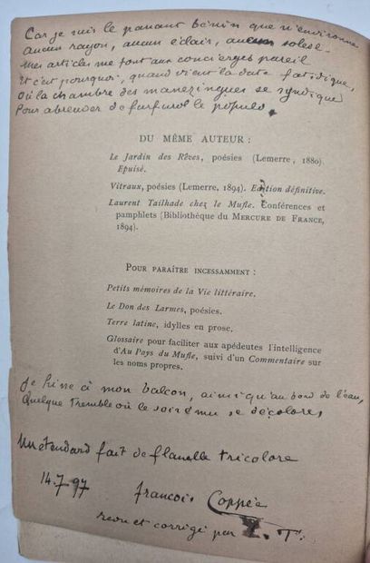 TAILHADE, Laurent. Au pays du mufle.

A fine...