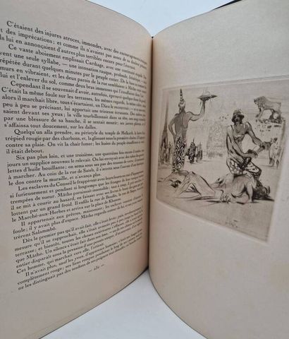 FLAUBERT, Gustave, and WALCOT, William. *Salammbô*.

One...