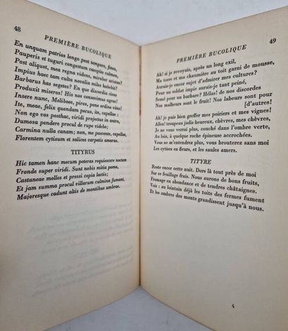 VALERY, Paul. A verse translation of Virgil’s...