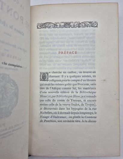 DELVAU, Alfred. The Countess of Ponthieu....