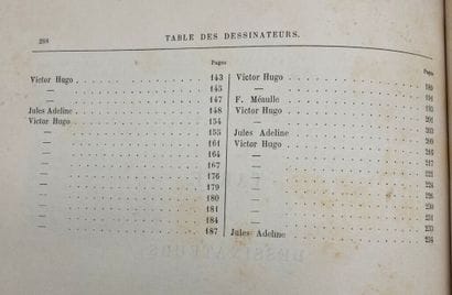 HUGO (Victor). On a Journey. The Rhine. Drawings...
