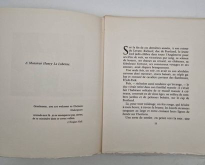 VILLIERS DE L'ISLE-ADAM, Auguste de, and...