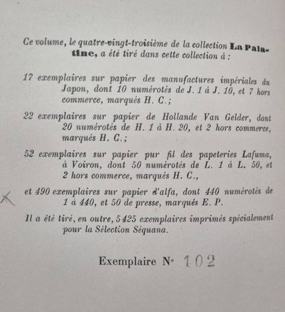 GREEN, Julien. A collection of 6 works, including...