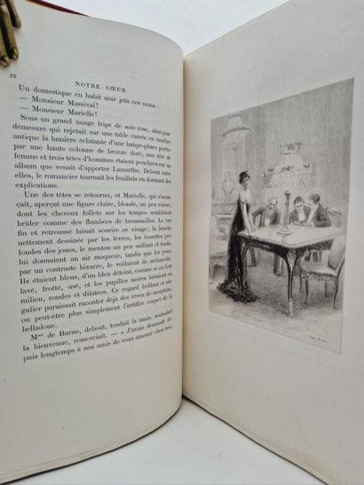 MAUPASSANT, Guy de. *Notre Cœur*. A portrait...