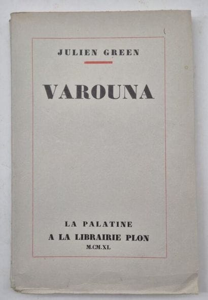 GREEN, Julien. A collection of 6 works, including...