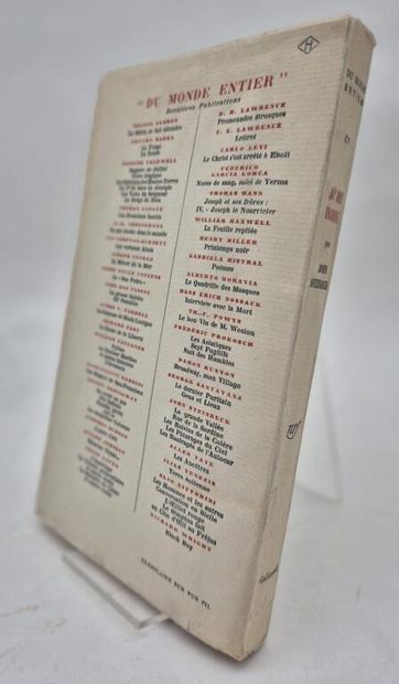 STEINBECK, John. To the Unknown God.

Paris,...
