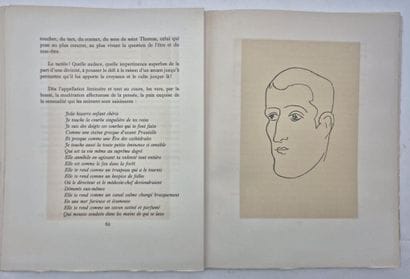 MATISSE, Henri, and ROUVEYRE, André. Apollinaire.

A...