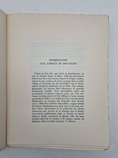 DAUDET, Léon. *Paris Vécu*.

Paris: Gallimard,...