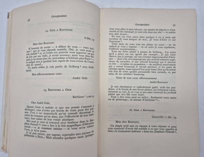 GIDE, André. A collection of 4 works, including...