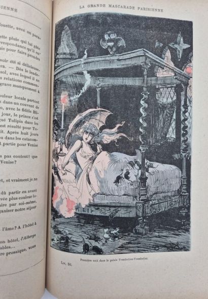 ROBIDA, Albert. The Great Parisian Masquerade:...