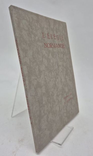 GARNIER, Auguste-Pierre. *L'Elégie normande*....