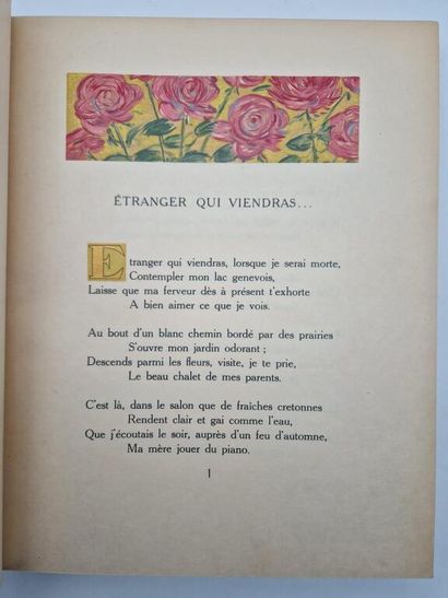NOAILLES, Anna de. *Âme des Paysages*.

A...