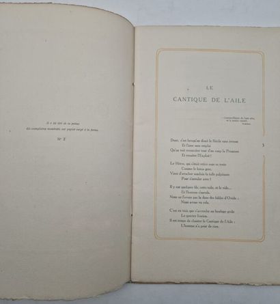 ROSTAND, Edmond. *Le Cantique de l'aile*.

A...