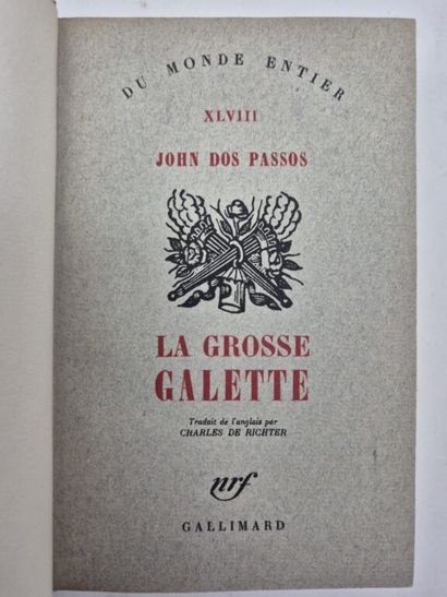 DOS PASSOS, John. *La Grosse Galette* (*Big...