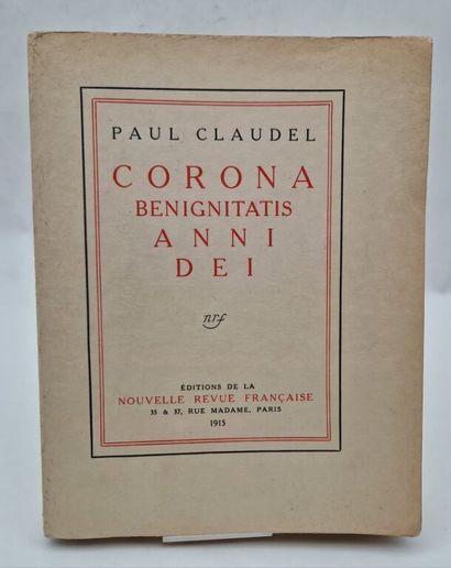 CLAUDEL, Paul. *Corona Benignitatis Anni...