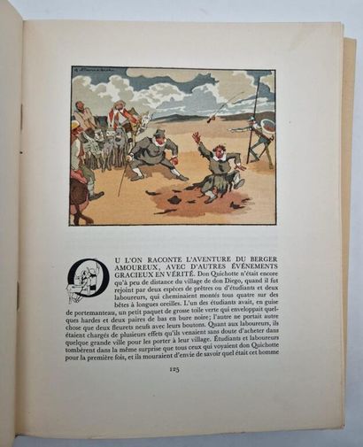 CERVANTES and TOUCHET, Jacques. Don Quixote...