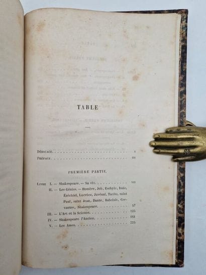 HUGO, Victor. William Shakespeare.

The first...