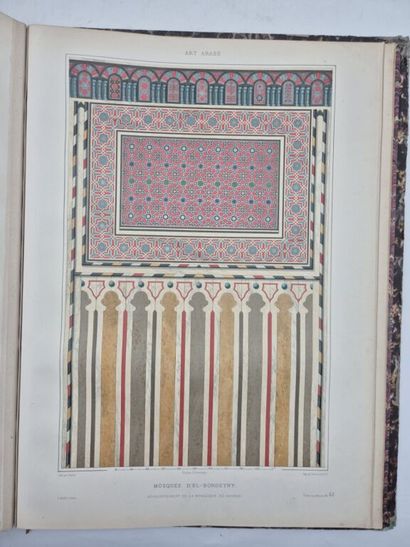 PRISSE D'AVENNES, Achille. Arab Art as Seen...