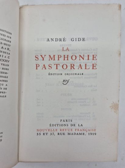 GIDE, André. A collection of 4 works, including...