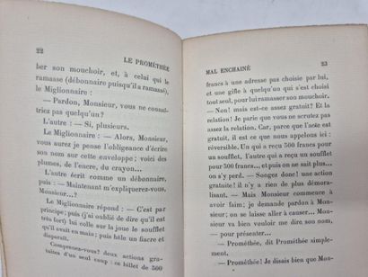 GIDE, André. A collection of 4 works, including...