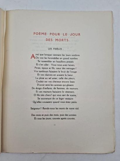 JAMMES, Francis, and BONFILS, Robert. Epitaphs.

First...