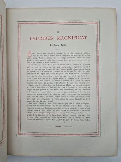 Magnificat in CL Linguas Versum et Propriis...