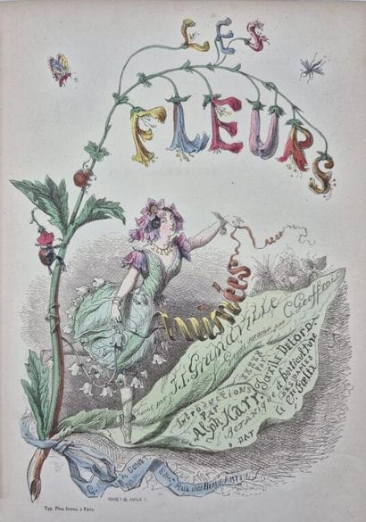 GRANDVILLE. *Les Fleurs animées*.



The...