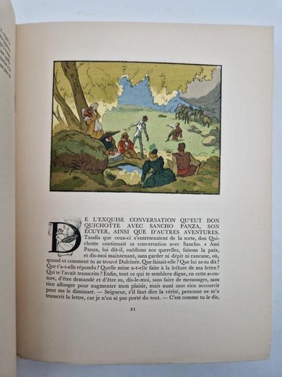 CERVANTES and TOUCHET, Jacques. Don Quixote...