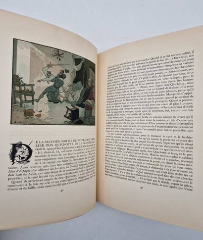CERVANTES and TOUCHET, Jacques. Don Quixote...