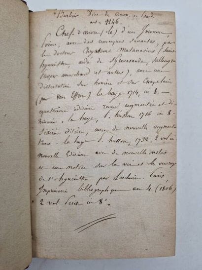 MATANASIUS, Chrysostom [pseudonym: Hyacinthe...