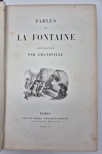 GRANDVILLE. *Les Fleurs animées*.



The...