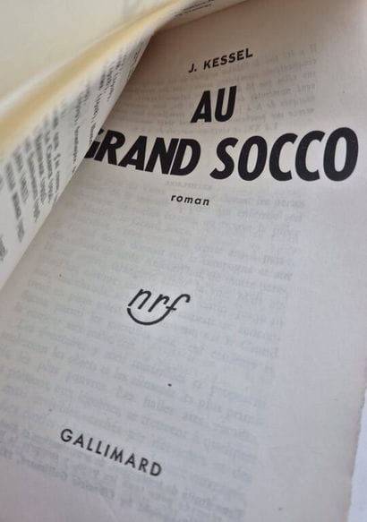 KESSEL, Joseph. *Au Grand Socco*.

Paris,...