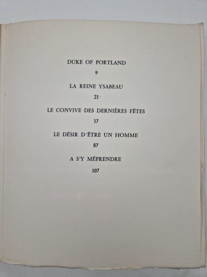 VILLIERS DE L'ISLE-ADAM, Auguste de, and...