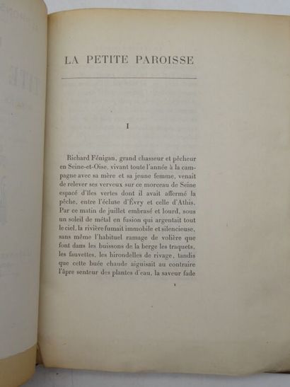 DAUDET, Alphonse. *La Petite Paroisse*. Marital...