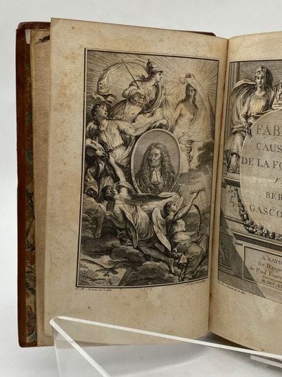 LA FONTAINE, Jean de, and BARETCHE (trans.)....