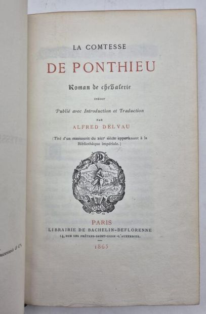 DELVAU, Alfred. The Countess of Ponthieu....