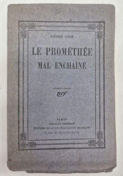 GIDE, André. A collection of 4 works, including...