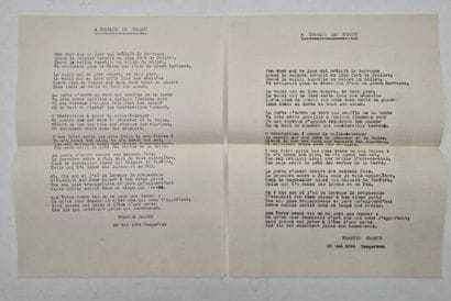 JAMMES, Francis, and BONFILS, Robert. Epitaphs.

First...
