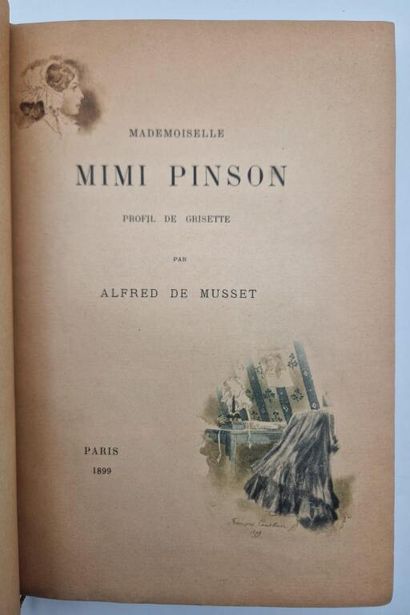 MUSSET, Alfred de, and COURBOIN, François....
