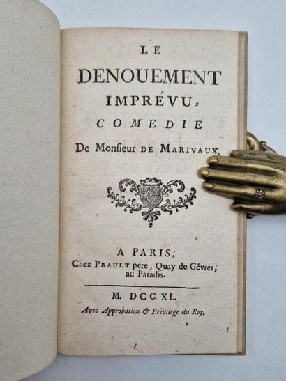 MARIVAUX. The Unexpected Denouement. Comedy.



Paris,...