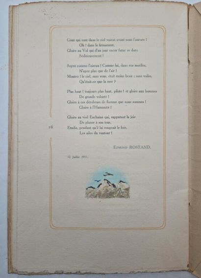 ROSTAND, Edmond. *Le Cantique de l'aile*.

A...