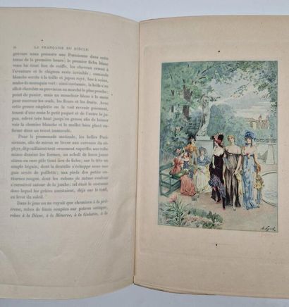 UZANNE, Octave. The French Woman of the Century:...