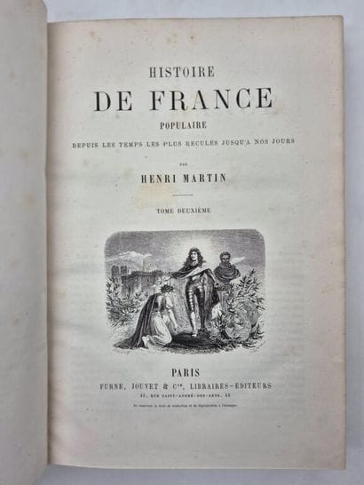 MARTIN, Henri. A Popular History of France:...