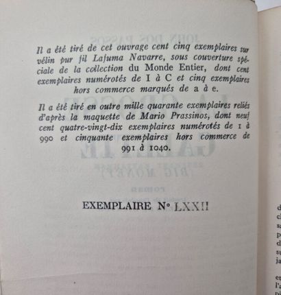 DOS PASSOS, John. *La Grosse Galette* (*Big...
