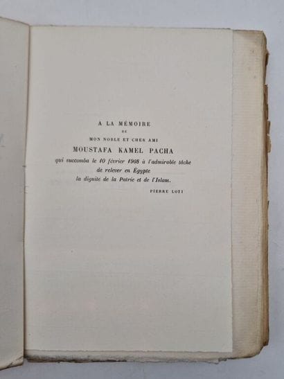 LOTI, Pierre. *La Mort de Philæ*.

Paris,...